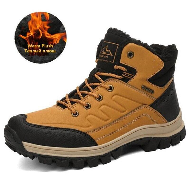 Non-slip Men's Hiking Boots - L & M Kee, LLC