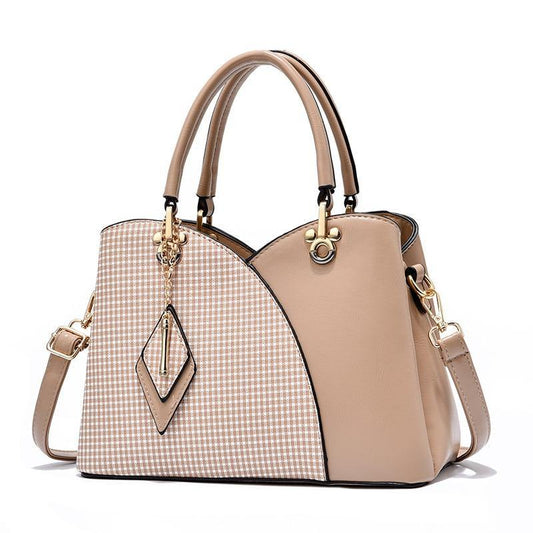 Sac a Main Luxury Leather Handbag Shoulder Bags - L & M Kee, LLC
