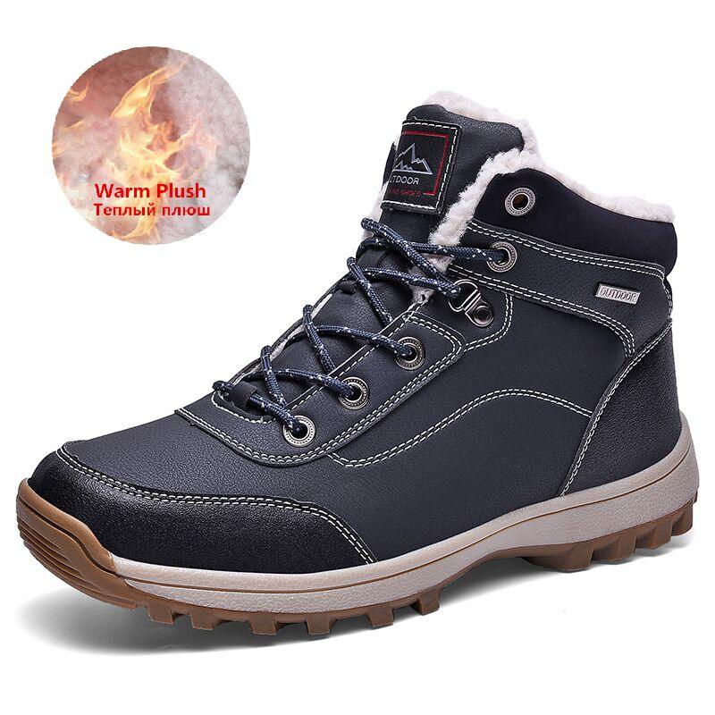 Non-slip Men's Hiking Boots - L & M Kee, LLC