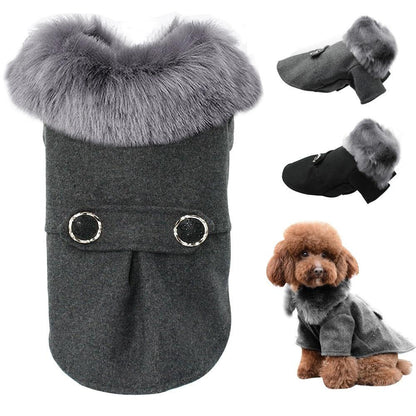 Pet Dog Clothing Winter Coats for Small Medium Dogs - L & M Kee, LLC