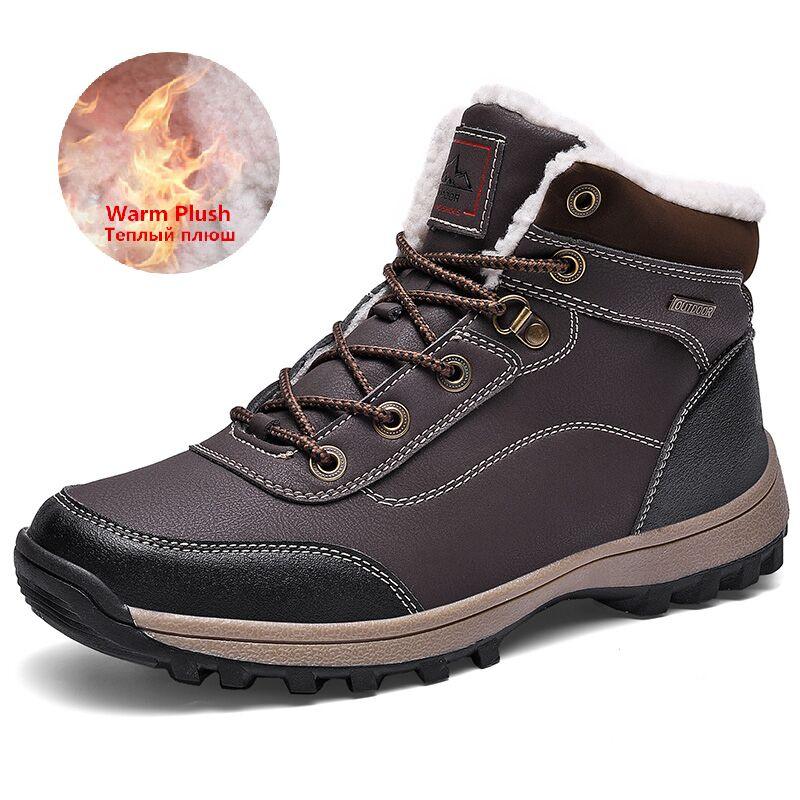 Non-slip Men's Hiking Boots - L & M Kee, LLC