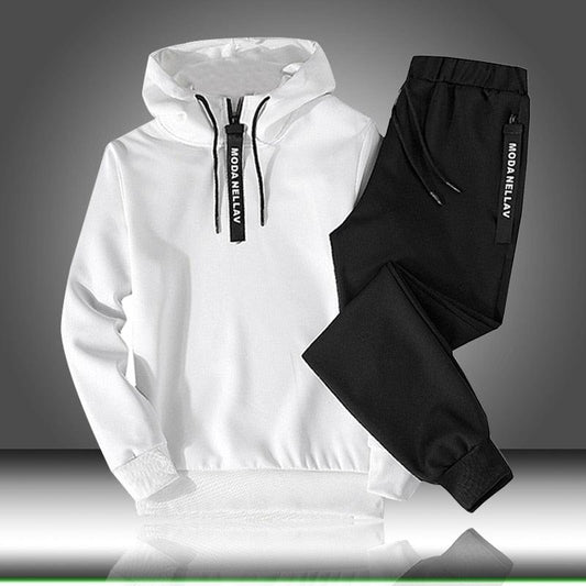 Men's Hooded Sweatshirt Tracksuit - L & M Kee, LLC