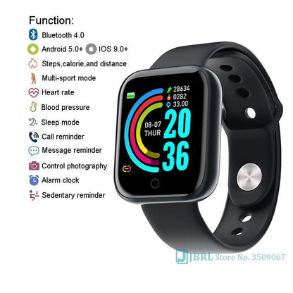 Women Smart | Men Smart | Bracelet Fitness Tracker For Android IOS Wristband | Bluetooth - L & M Kee, LLC