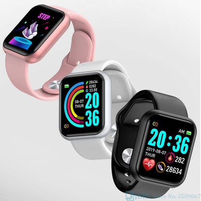 Women Smart | Men Smart | Bracelet Fitness Tracker For Android IOS Wristband | Bluetooth - L & M Kee, LLC