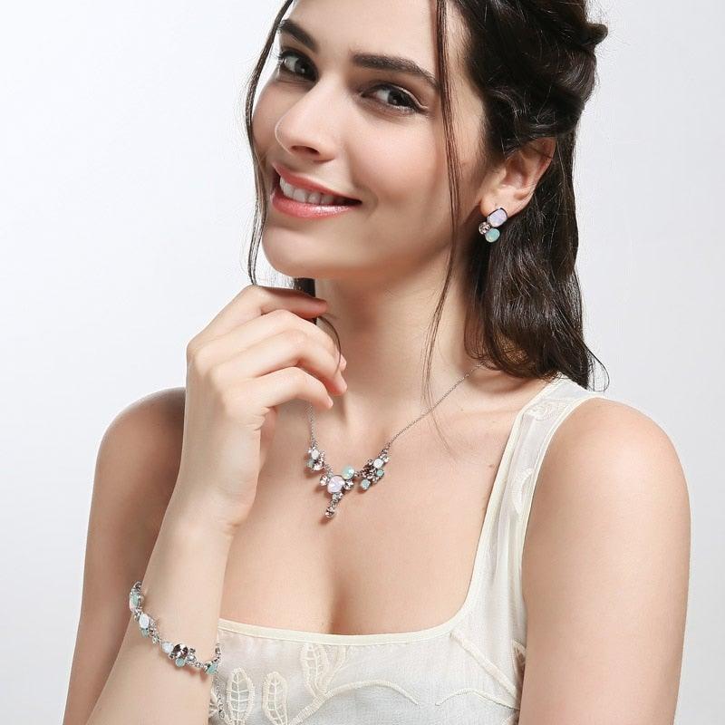 Neoglory Jewelry Sets Embellished with Crystals from Swarovski - L & M Kee, LLC