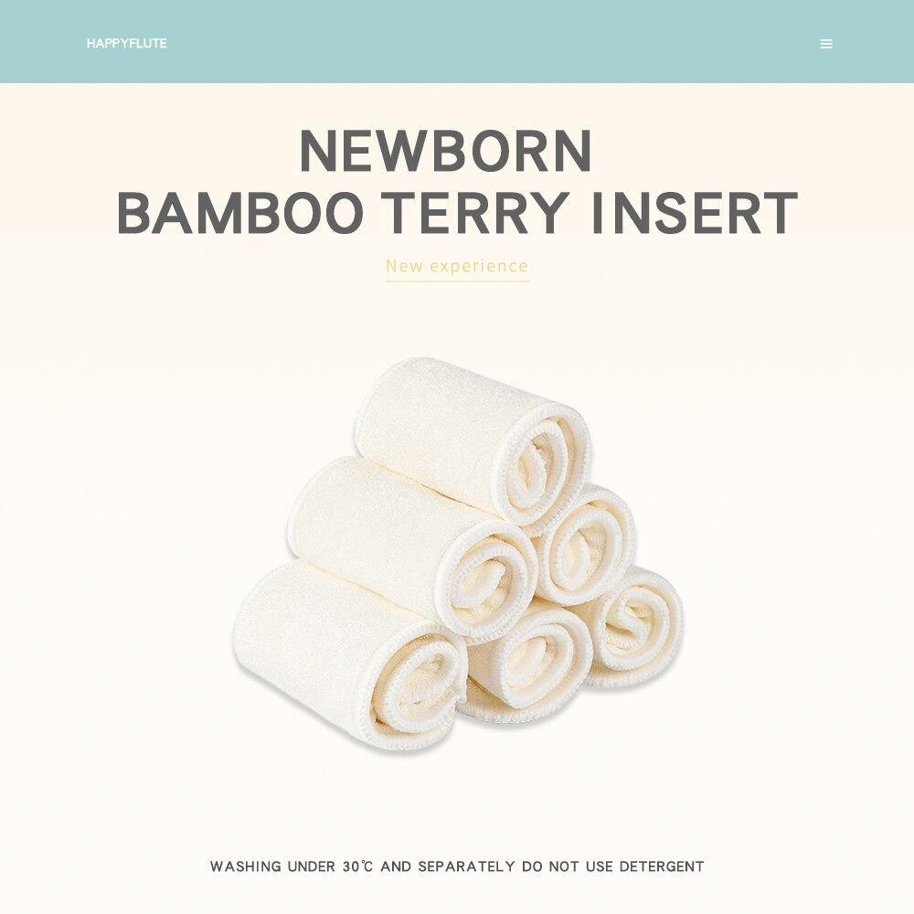 HappyFlute Nappy Natural Bamboo Washable Diaper Nappy - L & M Kee, LLC