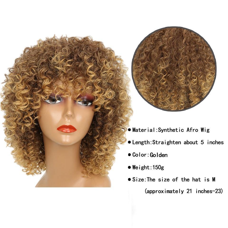Fashion Small Curly Wigs - L & M Kee, LLC
