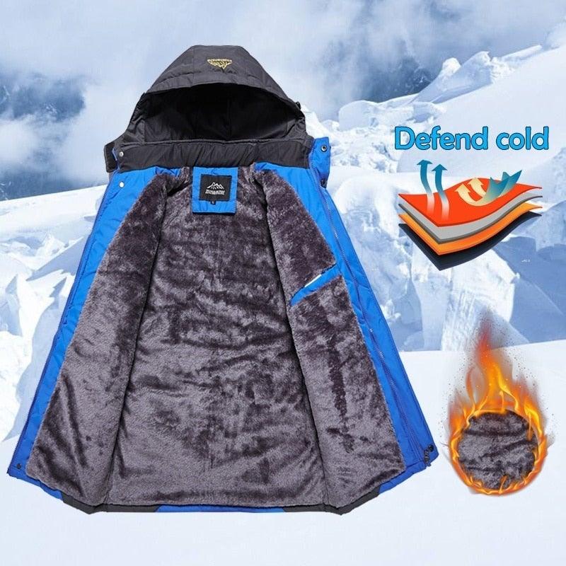 Winter Men Windproof Jacket - L & M Kee, LLC