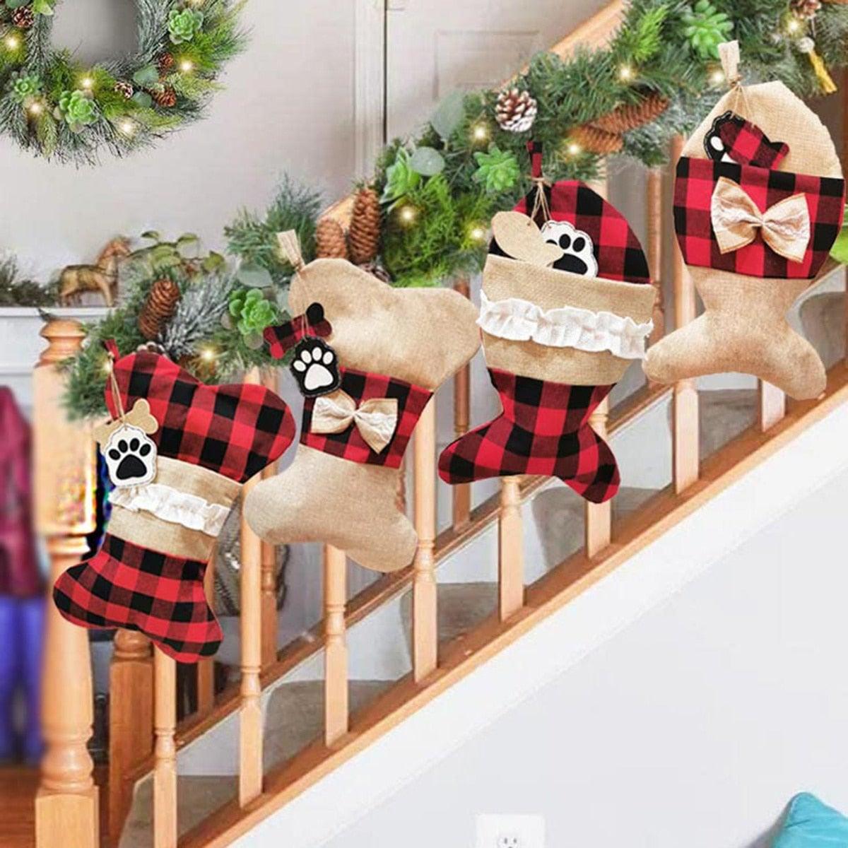 Christmas Pet Stockings - L & M Kee, LLC