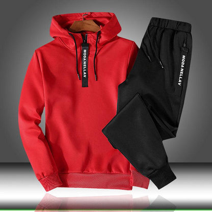 Men's Hooded Sweatshirt Tracksuit - L & M Kee, LLC