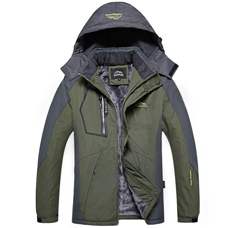 Winter Men Windproof Jacket - L & M Kee, LLC