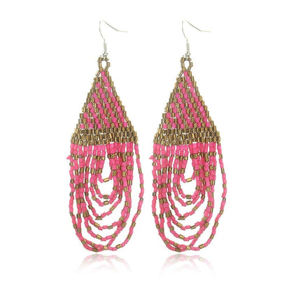 Boho Dangle Waterdrop Earrings - L & M Kee, LLC