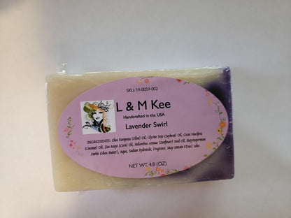 Lavender Swirl - Soap - L & M Kee, LLC