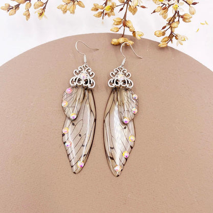 Femme Wing Drop Earrings - L & M Kee, LLC