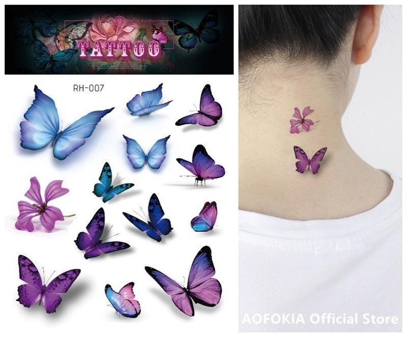 Butterfly Temporary Tattoos - L & M Kee, LLC