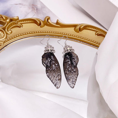 Femme Wing Drop Earrings - L & M Kee, LLC