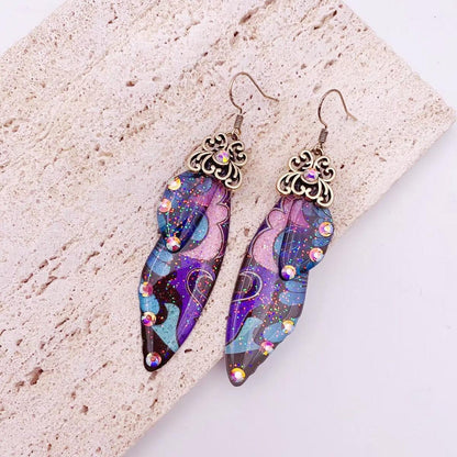 Femme Wing Drop Earrings - L & M Kee, LLC