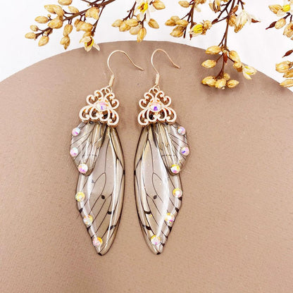 Femme Wing Drop Earrings - L & M Kee, LLC