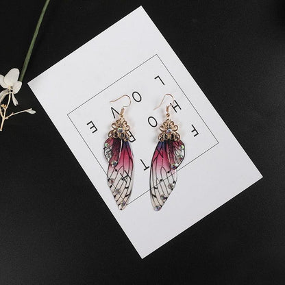 Femme Wing Drop Earrings - L & M Kee, LLC