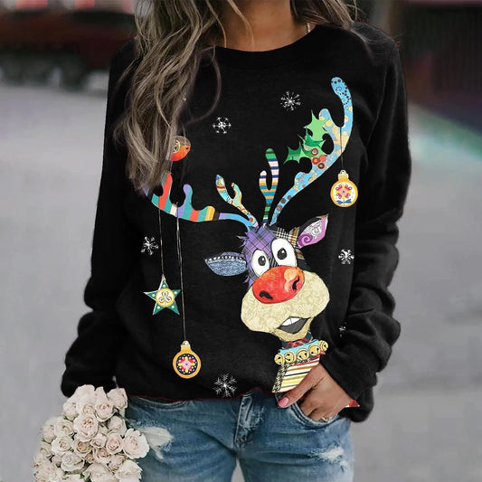 Lights Deer Ugly Christmas Sweater