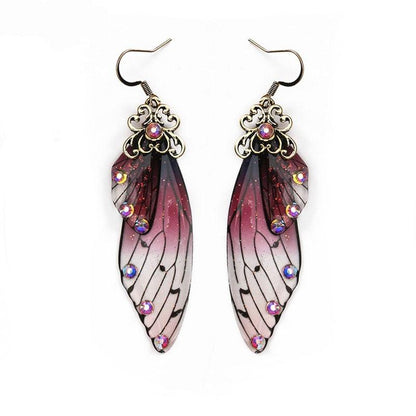 Femme Wing Drop Earrings - L & M Kee, LLC