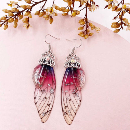 Femme Wing Drop Earrings - L & M Kee, LLC