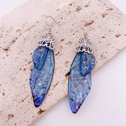 Femme Wing Drop Earrings - L & M Kee, LLC