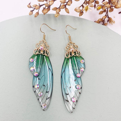 Femme Wing Drop Earrings - L & M Kee, LLC