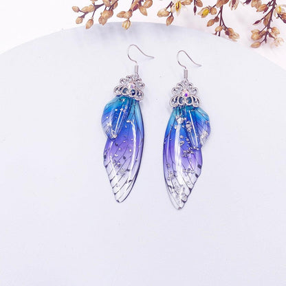 Femme Wing Drop Earrings - L & M Kee, LLC