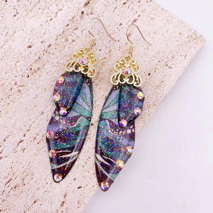 Femme Wing Drop Earrings - L & M Kee, LLC