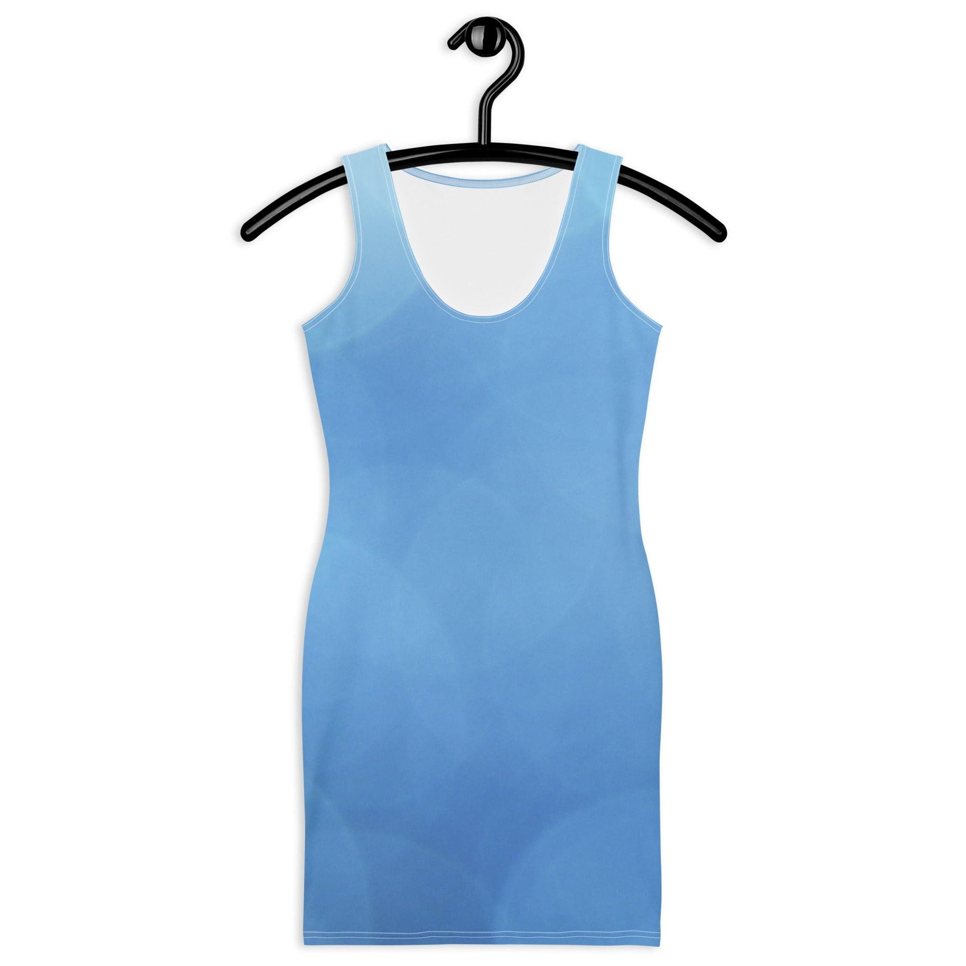 Pastel Blue Mini Dress - L & M Kee, LLC