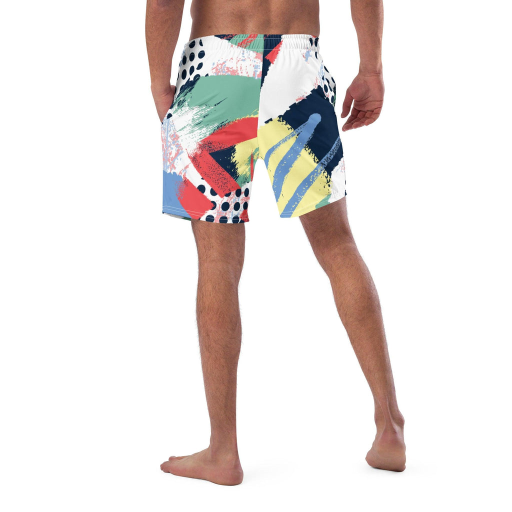 Print Splash Men's Swim Trunks - L & M Kee, LLC