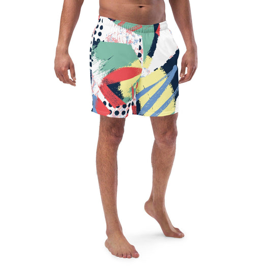 Print Splash Men's Swim Trunks - L & M Kee, LLC