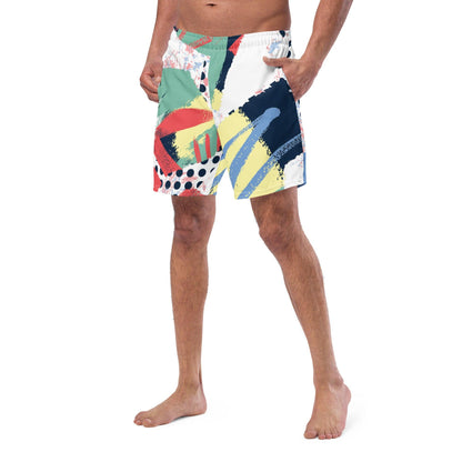 Print Splash Men's Swim Trunks - L & M Kee, LLC