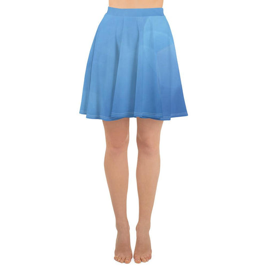 Pastel Blue Skater Skirt - L & M Kee, LLC