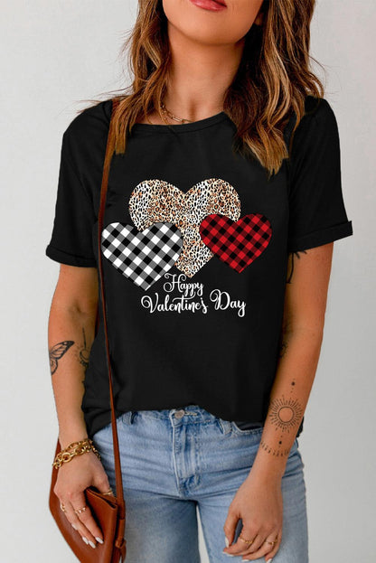 Sequin Heart Graphic Tee - L & M Kee, LLC