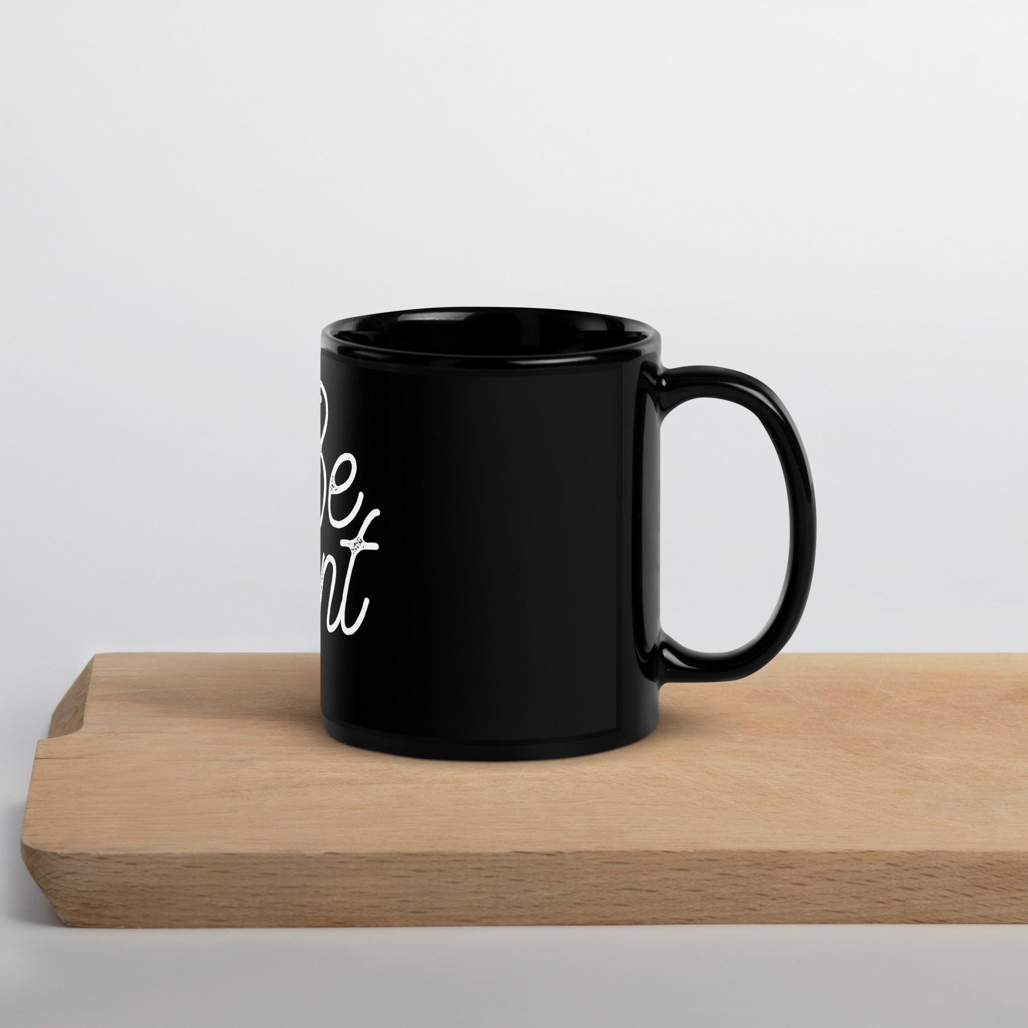 Be Different Black Glossy Mug - L & M Kee, LLC