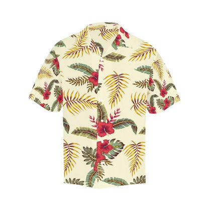 Men's Fern Floral Hawaiian Shirt - L & M Kee, LLC