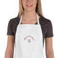 Mom Can Cook 2 Embroidered Apron - L & M Kee, LLC