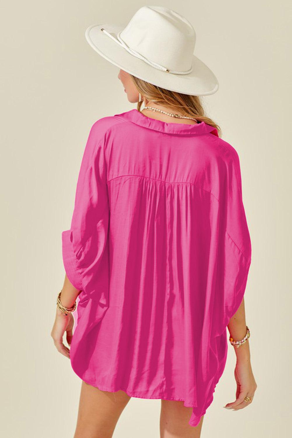 Soft Oversize Dolman Shirt - L & M Kee, LLC