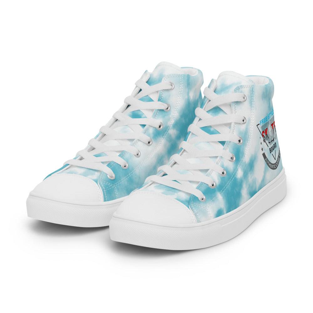 Skate Shoe Men’s high top canvas shoes - L & M Kee, LLC
