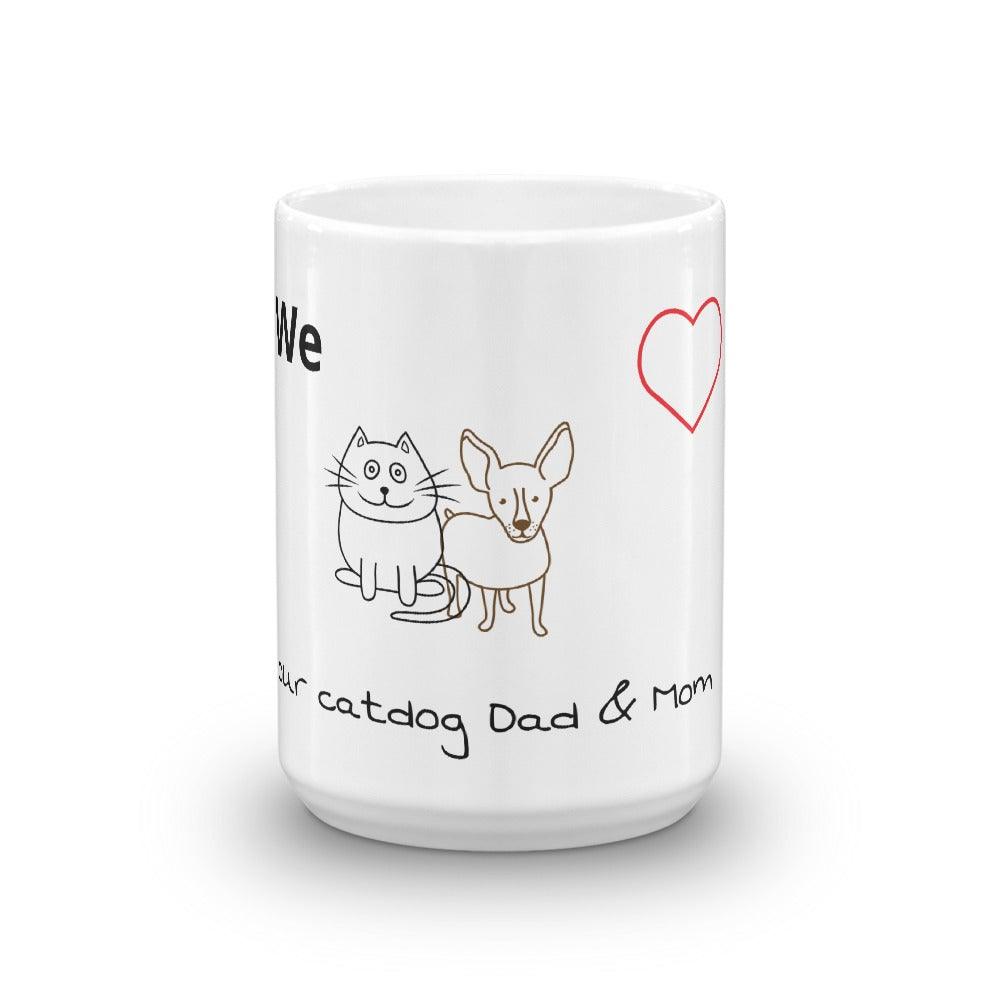 Mug - Cat/Dog Mommy & Daddy - L & M Kee, LLC