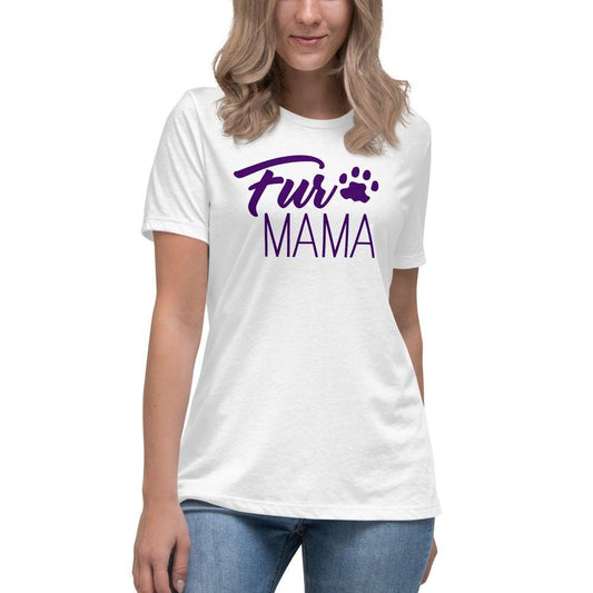 Fur Mama Women's Relaxed T-Shirt - L & M Kee, LLC