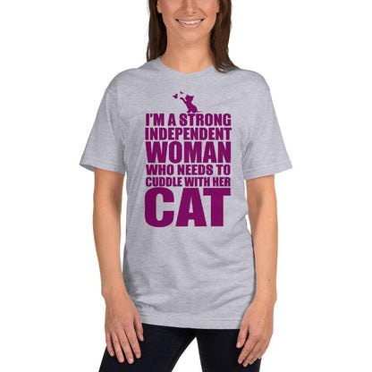 Independent With Cat T-Shirt - L & M Kee, LLC