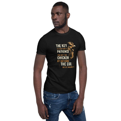 Chicken First Short-Sleeve Unisex T-Shirt - L & M Kee, LLC