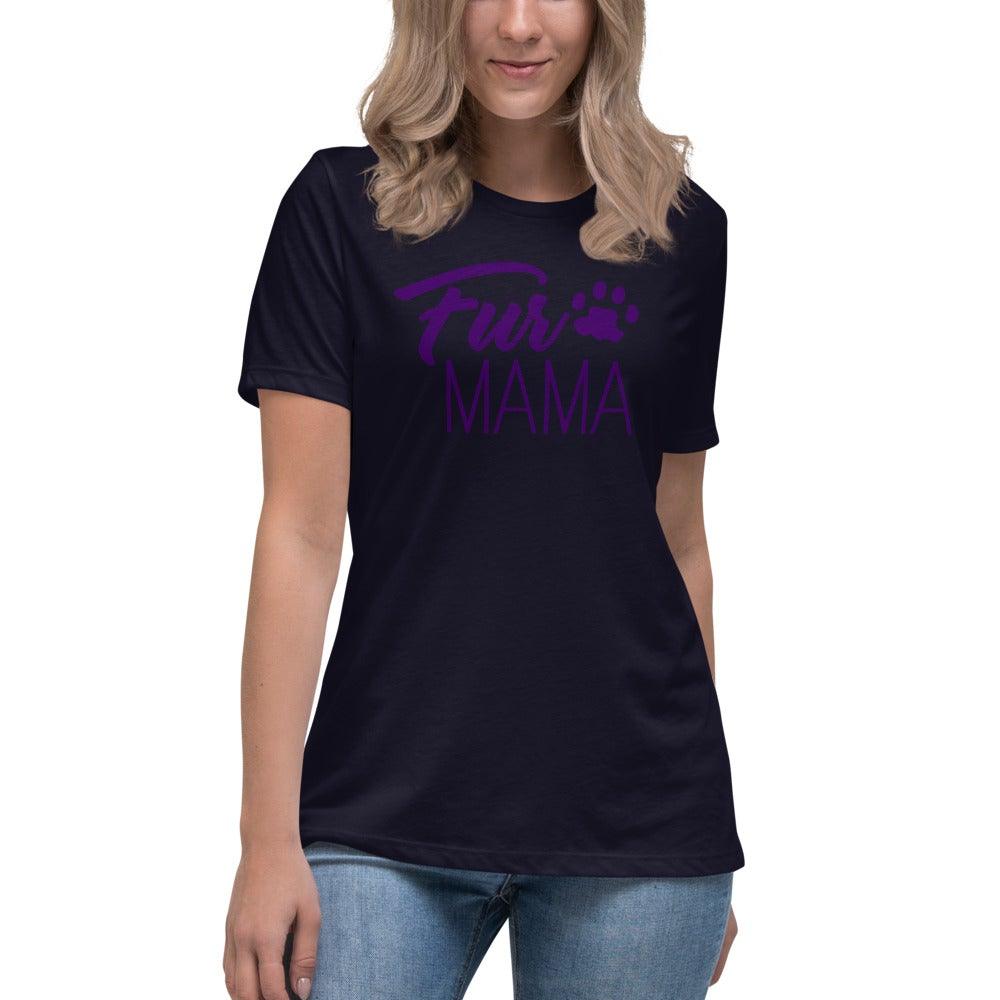 Fur Mama Women's Relaxed T-Shirt - L & M Kee, LLC