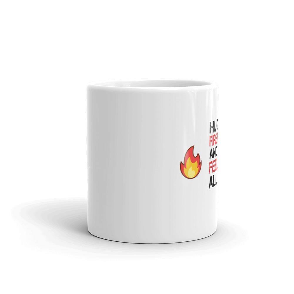 Hug A Firefighter Mug - L & M Kee, LLC