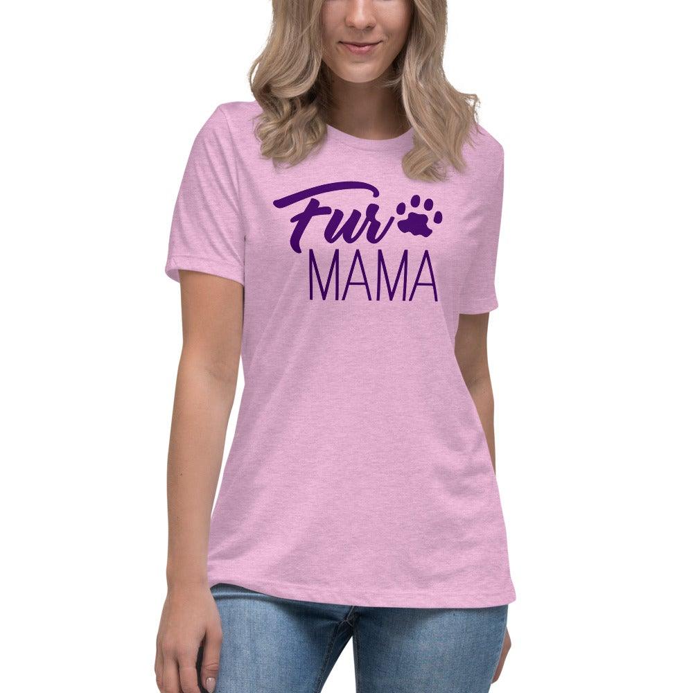 Fur Mama Women's Relaxed T-Shirt - L & M Kee, LLC
