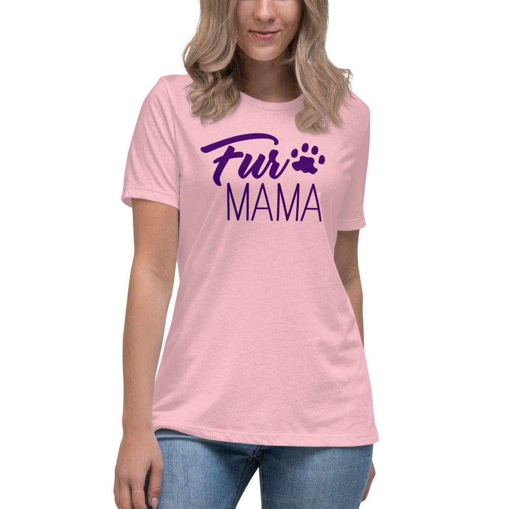 Fur Mama Women's Relaxed T-Shirt - L & M Kee, LLC