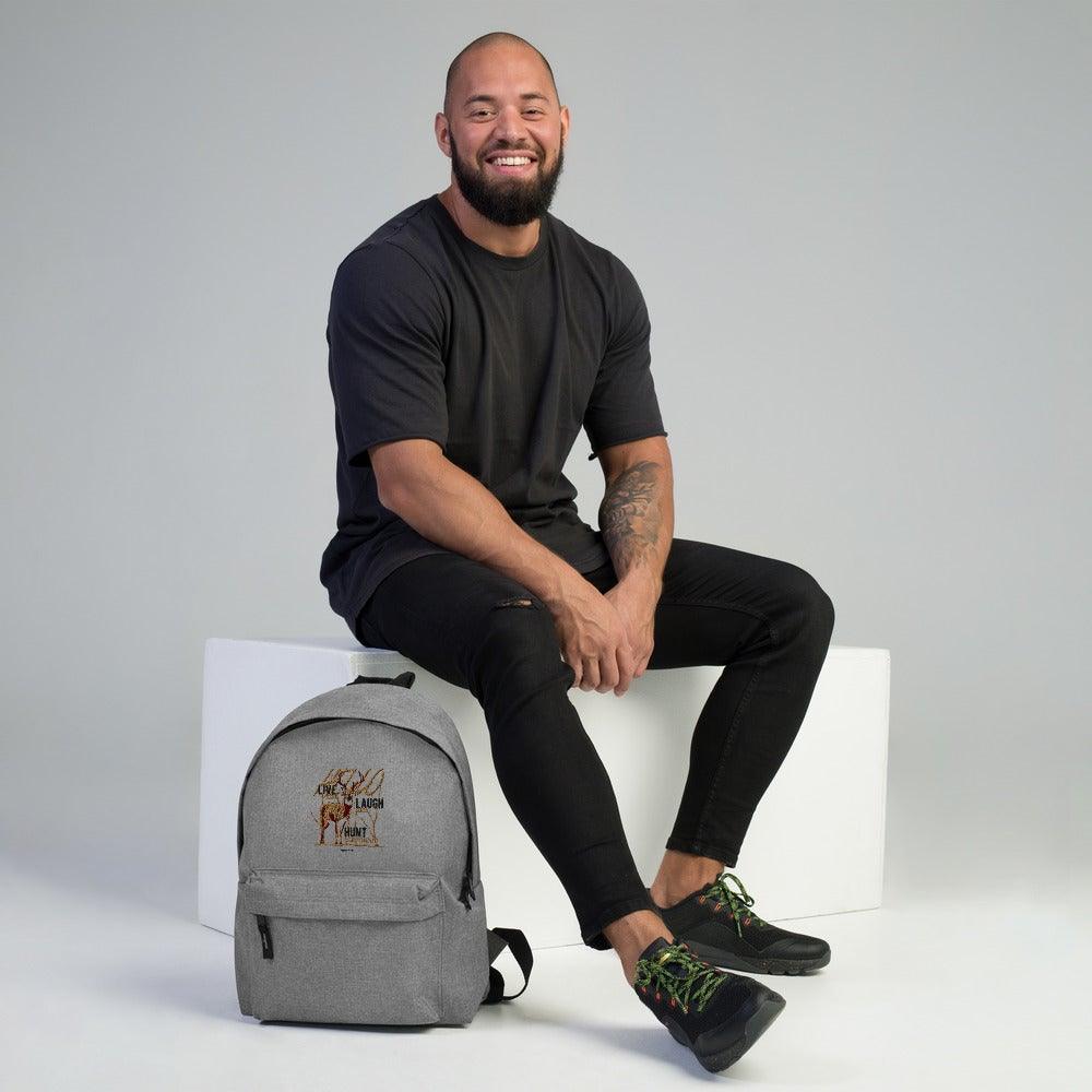 Hunters Embroidered Backpack - L & M Kee, LLC